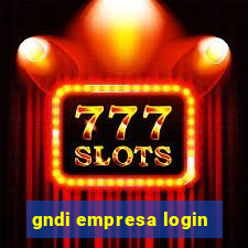 gndi empresa login